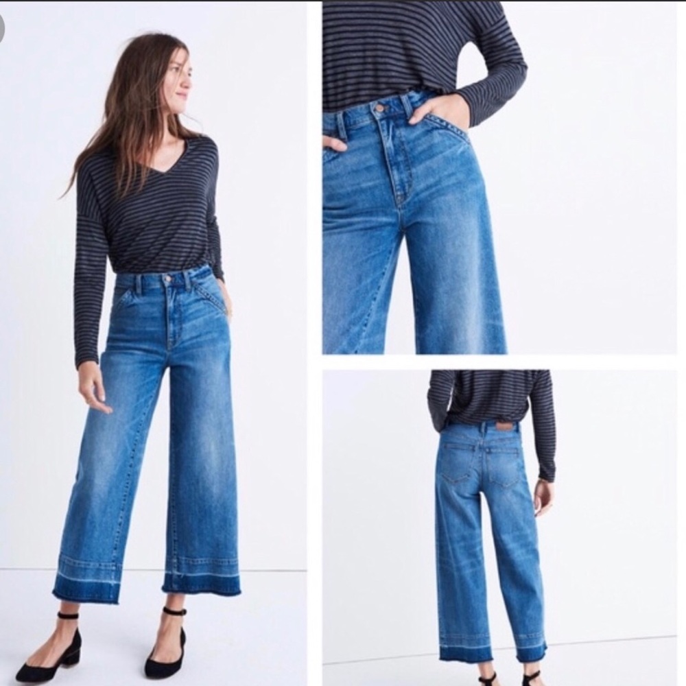 Madewell Wide - Leg Crop
